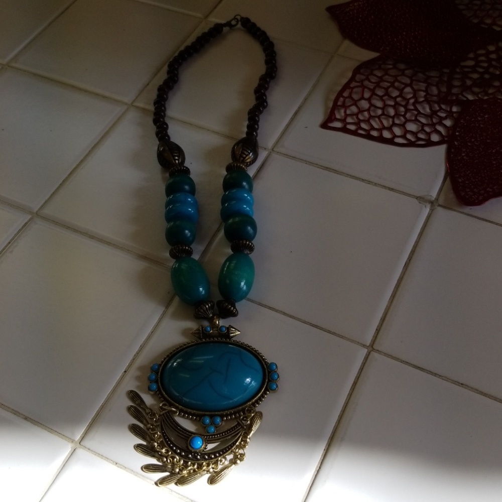 Beautiful costume jewelry, turquoise,